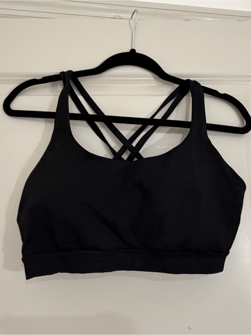 lululemon athletica Black Energy Sports Bra